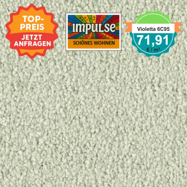 Vorwerk Violetta 6C95 – Teppichboden in Farbe 6C95, Velours-Oberfläche